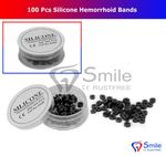 100 PCS German Silicone Hemorrhoid Bands For Rubber Band Ligation Free Shipping