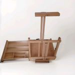 VTG Winsor Newton ARUN Wood Table Top Easel Canvas Board Watercolor Mobile