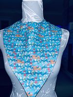 Cotton Smurf Dignity Bandana Style Bib