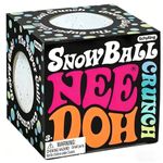 NeeDoh Snowball Crunch Soft Fidget Toy for Stress Relief, Anxiety, and Sensory N