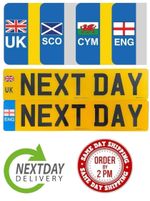 Number Plates 2D Premium Quality – UK Road Legal & 100%  MOT | Same Day Dispatch