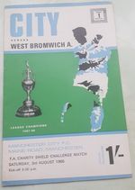 Manchester City V West Bromwich Albion F.A Charity Shield Match 3rd August 1968