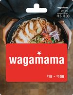 wagamama gift card (25GBP) - UK Redemption Only - Delivered by post 