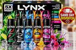 Lynx Men’s Deodorant Body Spray Multipack 5x150ml Africa Black Ice Chill