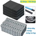 50-200 Adhesive Wheel Weight 5g/10g Wheel Balance/Tyre Changer Car Van Motorbike