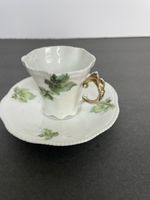 Vintage Delicate Unbranded Porcelain Hand Painted Tea Cup & Saucer Set