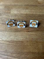 East Stirlingshire Cuff links And Enamel Badge Set