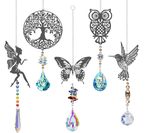 Crystal Sun Catcher Prism Pendant Suncatcher Rainbow Maker Window Hanging UK