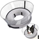 Inflatable Dog Cone Collar Soft After Surgery Alternative Meff-Mluk