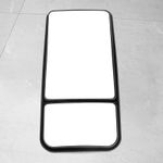 Double Mirror Wing Split Fixing Zoom Dual HGV Universal Tractor Truck Digger 1PC