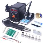 Silverflo 8586D-III PRO 780W Soldering Station Digital Hot Air Rework Station