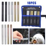 10X Steel Wheel Alignment Pin Wheel Hanger Positioning Guide Balancing Tool Kit