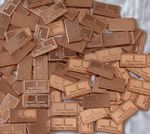 Lot of 100 x 1 oz, Copper Bullion Bar .999 Fine, Pure copper