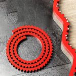 Adjustable Flexible Curve Template for Woodworking Router Shaping Projects