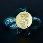 2024/25 Carabao Cup EFL Champions Medal Newcastle Fan Keepsake with Ribbon