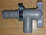 WASTE GREY WATER OUTLET TAP / VALVE 28mm MOTORHOME CARAVAN RV CAMPER SELFBUILD