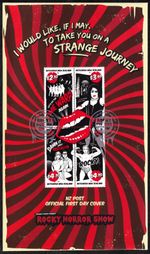 New Zealand 2025 Richard O'Brien's Rocky Horror Show Block First Day Cover FDC