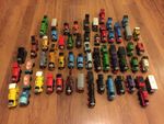 Genuine Thomas & Friends Engines for Brio/Wooden Train Track with Combined Post