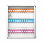 Key Management Cabinet Commercial Key Cabinet with Transparent Panel Heavy-Duty