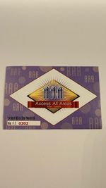 Alton Towers Employee Social Club Membership Card 2005 *rare*