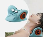 Massager Neck and Back Heated Massage Electric Shiatsu-Pillow Vibrating Machine