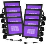 10X 100W LED UV Stage Blacklight Ultraviolet Flood Effect Light for Disco Party