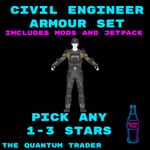 [XBOX] Fallout 76 Civil Engineer Armour With JETPACK and MODS - FAST DELIVERY