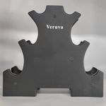 Veruva Dumbbell Rack – Max Capacity 30kg – Anti-Slip Pads – Compact Storage
