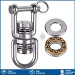 Heavy Duty 360 Rotating Swing Swivel Stainless Steel Hammock Hook 1 Pack