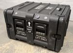 Amazon 19" 6U Double End Shock Rack Mount Transport Flight Storage Case Box