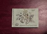 1972 GB QEII 50P STITCHED STAMP BOOK  VIOLET FEBRUARY ISSUE (see Photos)
