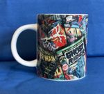 Rare BB Designs Marvel Comics Multi Character Mug ~ Spiderman, Ghostrider etc.