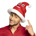 Funny Christmas Emoji Hat Red “Shitmas” Santa Hat Novelty Christmas Accessory