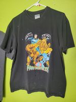 VTG Fantastic Four 4 Shirt Fantasticos Spanish Euro Tag 90s Y2K Distressed Rare