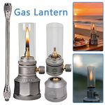 Gas Lantern Lamp Compact Functional Gas Lantern Lamp Lightweight Outdoor New