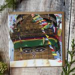 Boudhanath Stupa - Kathmandu Greeting Card