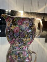 Royal Winton Grimwades Chintz Hazel 1Lt./ 32 Oz Globe Jug 1930s