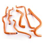 Orange for 99-06 Renault Clio II 172 182 Sport 2.0 RS F4R Silicone Radiator Hose