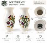 Portmeirion Botanic Garden Small Vase Wild Pansy Viola Tricolor 13.5cm