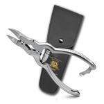Chiropody Toenail CLIPPERS For Thick Nails Podiatry Heavy Duty NAIL CUTTERS Grey