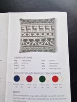 Millamia Swedish Elk Knitting Pattern For Cushion Cover