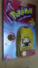 10 pokemon marbles in packaging Opened never used #143 Snorlax bag