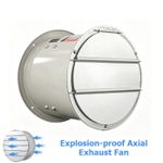 New Spray Booth Fumes Exhaust Fan Multi-size Explosion-proof Axial Exhaust Fan