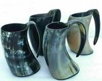 6x Ragnars Large Viking Horn Tankard Re-enactment LARP Camping & Parties JOB LOT