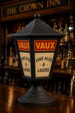 Vaux Fine Ales Retro style Large Bar Light Display Beer Bar Pub shed mancave