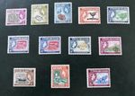 Pitcairn Islands QE2 Stamps 1957-63 set SG 18-28 MVLH See Picture