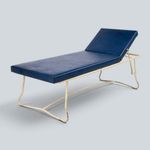 Mid Century Medical Examination Bench Industrial Daybed Chaise Lounge