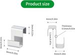 GREENHOUSE Glass & Glazing Overlap Z Clips - Replacement or Repair Glasshouse