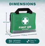 210 PIECE FIRST AID KIT EMERGENCY KIT.  Next day delivery