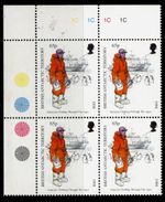 BRITISH ANTARCTIC TERRITORY QEII SG289, 1998 65p Adele Penguins BLOCK, NH MINT.
